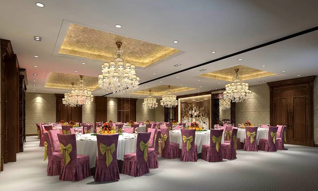 business restaurant - coffee - banquet 131 3D Model .c4d .max .obj .3ds .fbx .stl .blend 