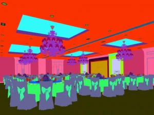 business restaurant - coffee - banquet 131 3D Model