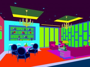 business restaurant - coffee - banquet 133 3D Model