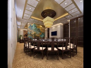 business restaurant - coffee - banquet 137 3D 모델