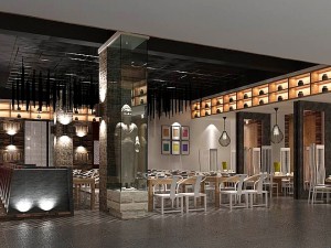 business restaurant - coffee - banquet 142 3D Модель
