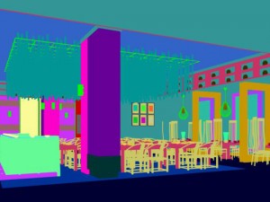 business restaurant - coffee - banquet 142 Modèle 3D