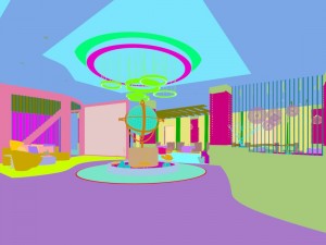 business restaurant - coffee - banquet 144 Modèle 3D