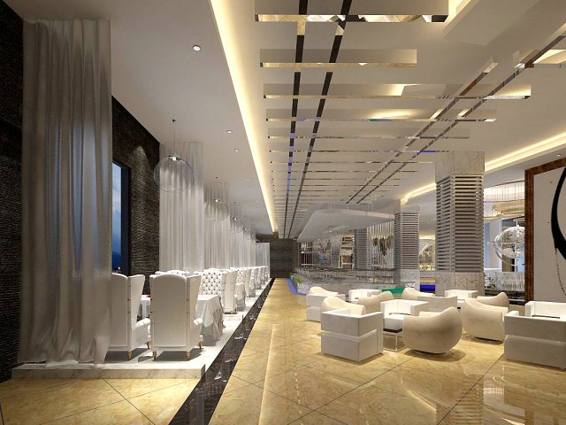 business restaurant - coffee - banquet 145 3D Модель .c4d .max .obj .3ds .fbx .stl .blend 