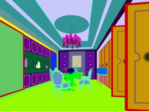business restaurant - coffee - banquet 146 Model 3D