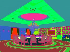 business restaurant - coffee - banquet 149 Modelo 3D