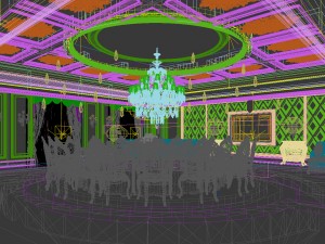 business restaurant - coffee - banquet 149 Modelo 3D