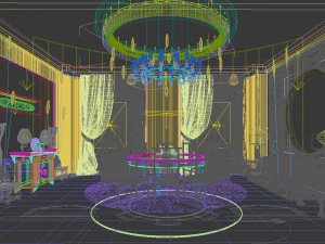 business restaurant - coffee - banquet 153 3D Model