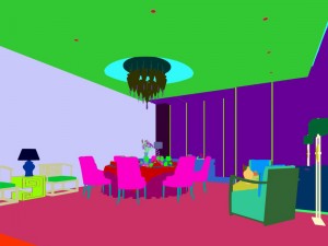 business restaurant - coffee - banquet 154 3D Model