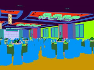business restaurant - coffee - banquet 157 3D Model