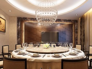 business restaurant - coffee - banquet 159 3D Model