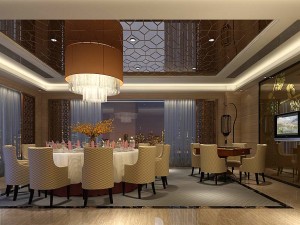business restaurant - coffee - banquet 160 3D Model