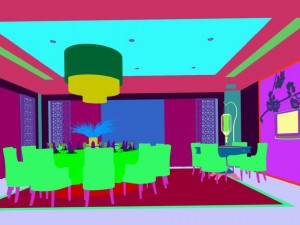 business restaurant - coffee - banquet 160 3D मॉडल