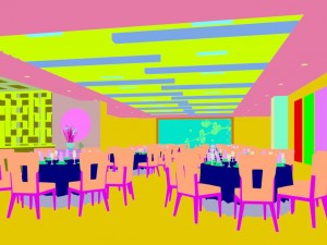 business restaurant - coffee - banquet 161 3D मॉडल