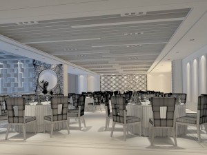 business restaurant - coffee - banquet 161 3D मॉडल