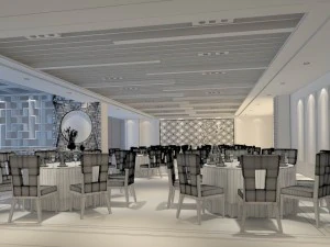 бизнес-ресторан - кофе - банкет 161 3D Модель