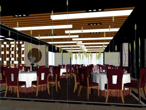 бизнес-ресторан - кофе - банкет 161 3D Модель