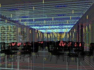 бизнес-ресторан - кофе - банкет 161 3D Модель