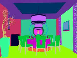 business restaurant - coffee - banquet 163 Model 3D
