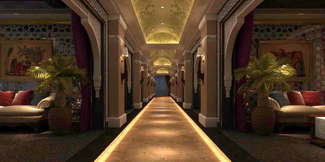 business restaurant - coffee - banquet 164 Modèle 3D .c4d .max .obj .3ds .fbx .stl .blend