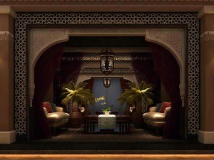 business restaurant - coffee - banquet 165 3D Model