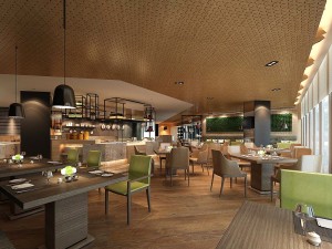 business restaurant - coffee - banquet 167 3D Model