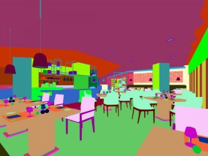 business restaurant - coffee - banquet 167 3D Model