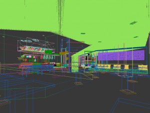 business restaurant - coffee - banquet 167 3D Model
