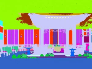 business restaurant - coffee - banquet 168 3D Model
