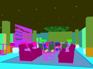 business restaurant - coffee - banquet 171 Modelo 3D