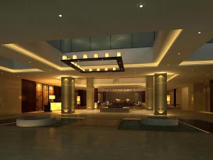 business restaurant - coffee - banquet 171 3D Model