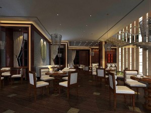 business restaurant - coffee - banquet 174 Modelo 3D