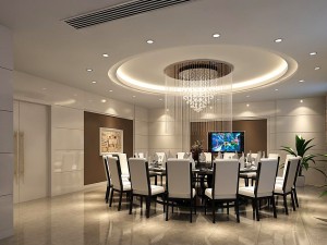 business restaurant - coffee - banquet 175 3D Model