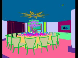business restaurant - coffee - banquet 176 3D Model