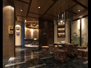 business restaurant - coffee - banquet 177 3D Model