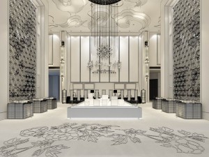 business restaurant - coffee - banquet 181 3D Model
