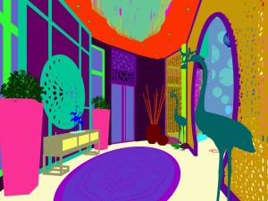 business restaurant - coffee - banquet 184 3D-Modell