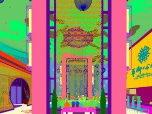 business restaurant - coffee - banquet 184 3D-Modell