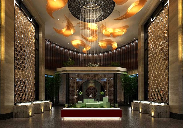 business restaurant - coffee - banquet 186 3D 모델 .c4d .max .obj .3ds .fbx .stl .blend