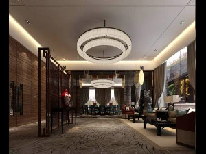 비즈니스 레스토랑 - 커피 - 연회장 187 3D 모델