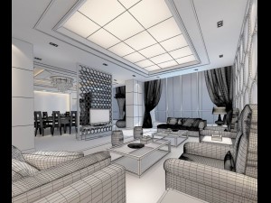 business restaurant - coffee - banquet 188 3D 모델