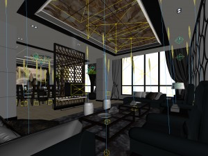 business restaurant - coffee - banquet 188 3D 모델