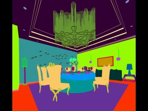 business restaurant - coffee - banquet 189 Modèle 3D
