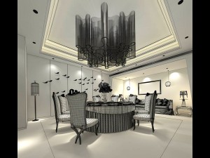business restaurant - coffee - banquet 189 Modèle 3D