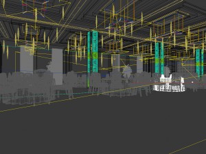business restaurant - coffee - banquet 190 Modello 3D