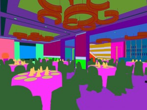 business restaurant - coffee - banquet 193 Modèle 3D