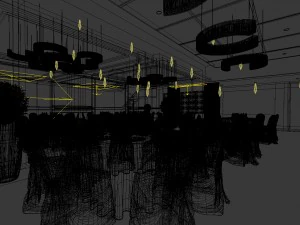 business restaurant - coffee - banquet 193 3D Model