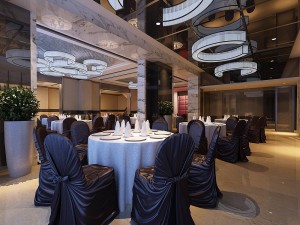 business restaurant - coffee - banquet 194 Modèle 3D