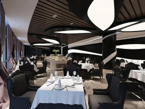 бизнес-ресторан - кофе - банкет 196 3D Модель