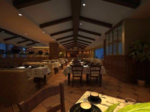 business restaurant - coffee - banquet 199 Modello 3D